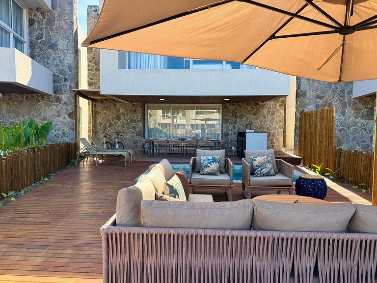 Casa Beach Mar em Milagres Condomínio Beira Mar