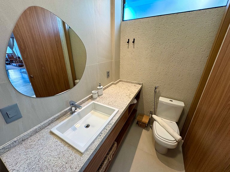 Casa Beira Mar Milagres Pé na Areia