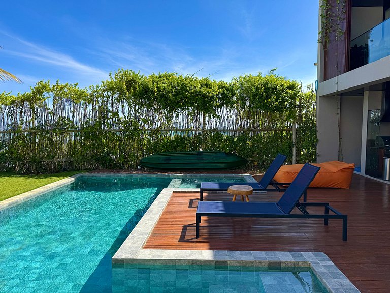 Casa Beira Mar Milagres Pé na Areia