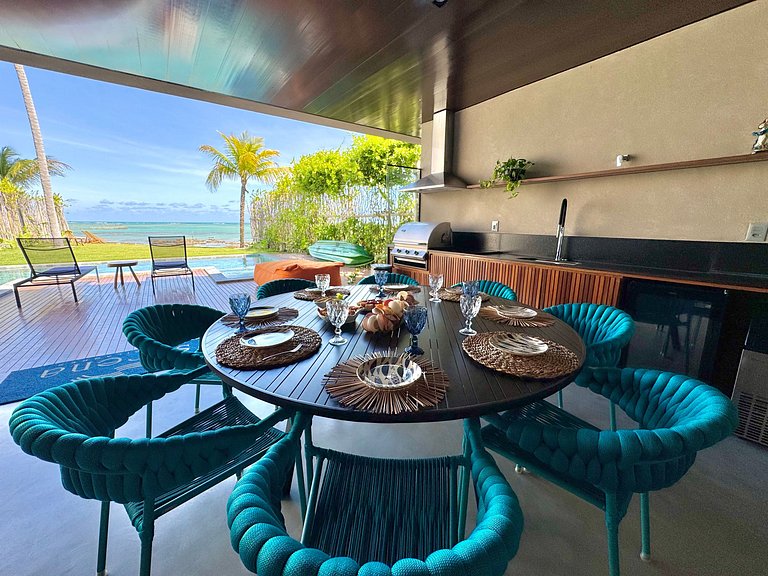 Casa Beira Mar Milagres Pé na Areia