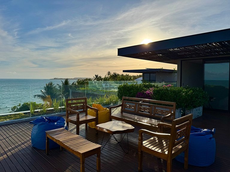 Casa Beira Mar Milagres Pé na Areia