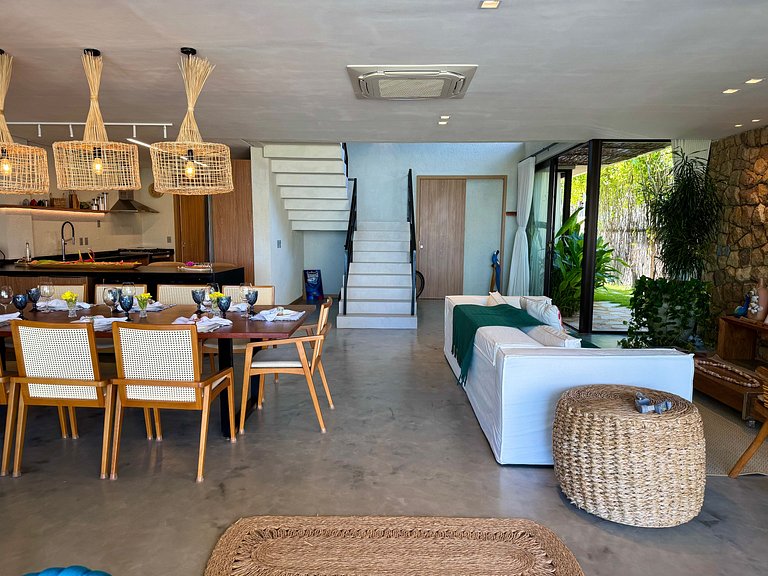 Casa Beira Mar Milagres Pé na Areia
