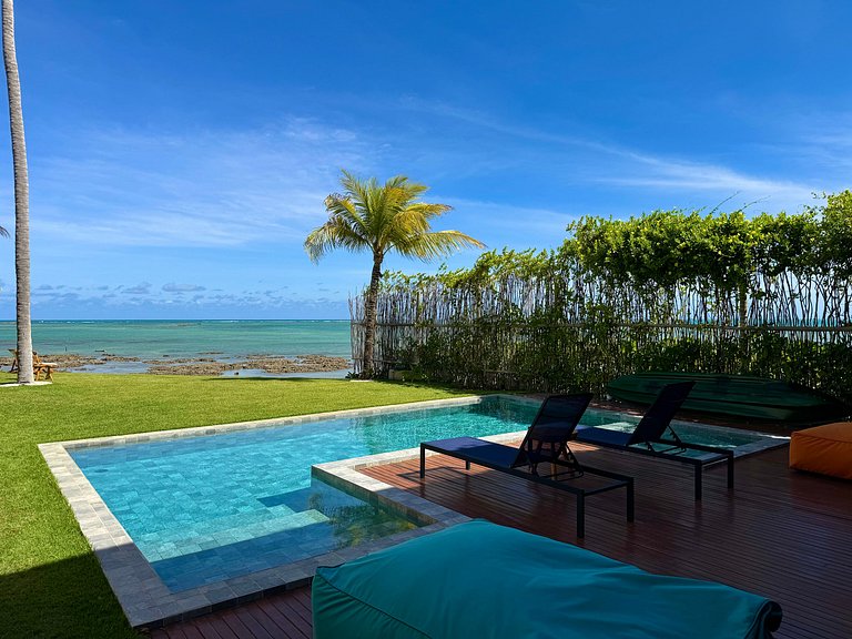 Casa Beira Mar Milagres Pé na Areia