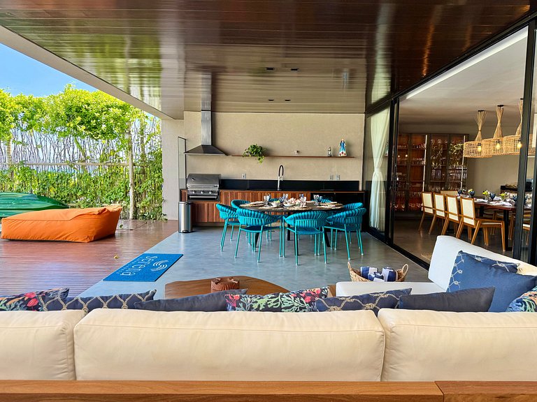 Casa Beira Mar Milagres Pé na Areia
