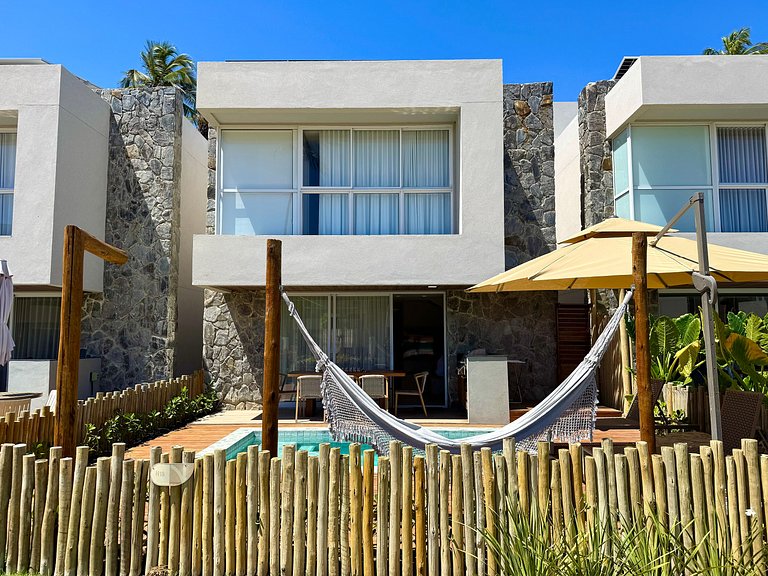 Casa Milagres Condomínio Beira Mar Pé na Areia