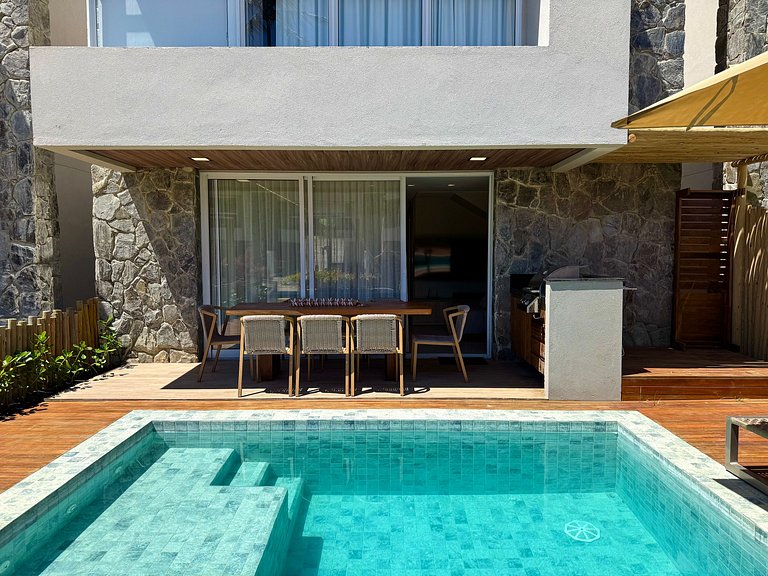 Casa Milagres Condomínio Beira Mar Pé na Areia