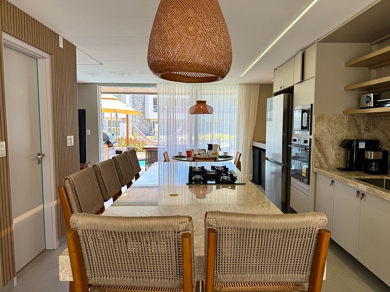 Casa Milagres Condomínio Beira Mar Pé na Areia