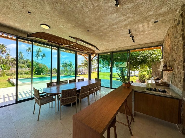 Casa Beira Mar Pé na Areia