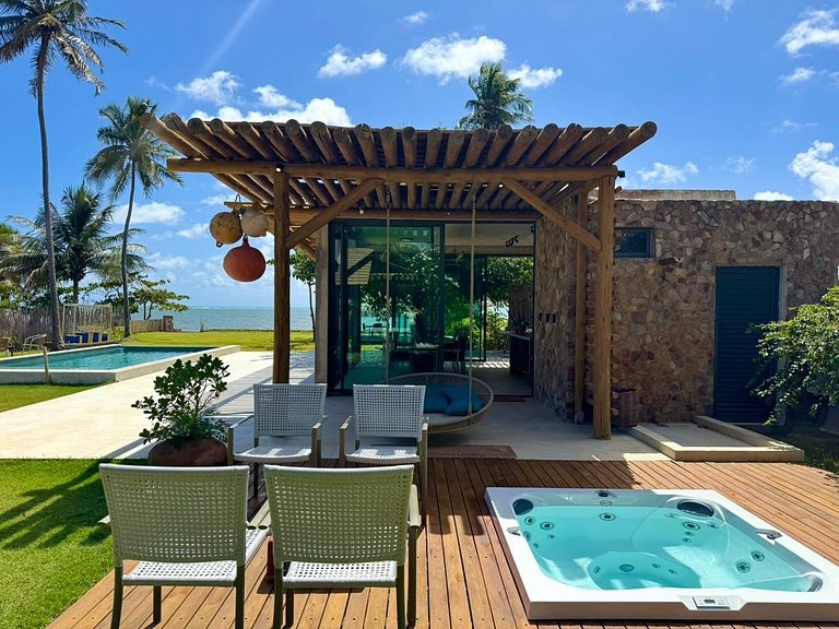 Casa Beira Mar Pé na Areia
