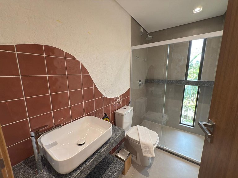 Casa Kaak Frente Mar Milagres Cond. Pé na Areia