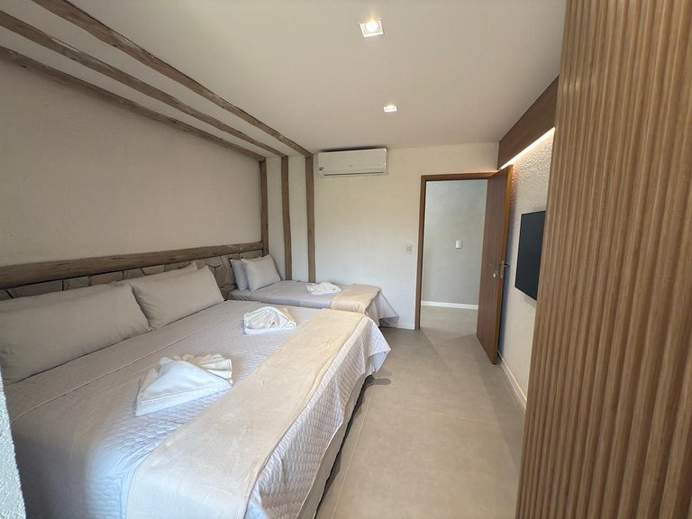 Casa Kaak Frente Mar Milagres Cond. Pé na Areia