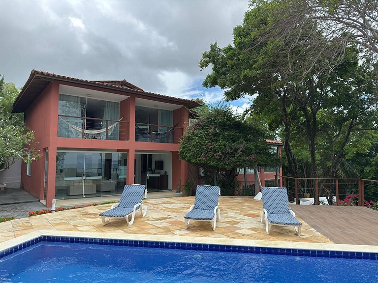 Casa Vista Mar Milagres Piscina Infinita
