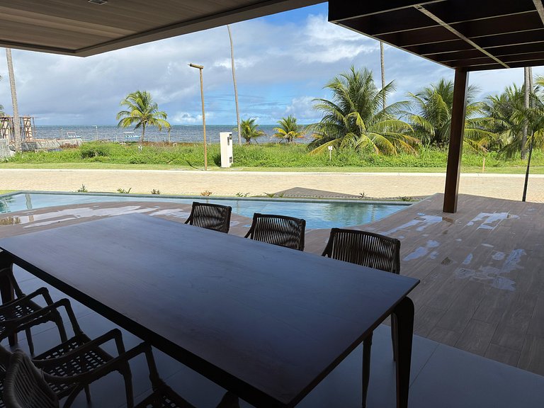 Casa Kaak Frente Mar Milagres Cond. Pé na Areia